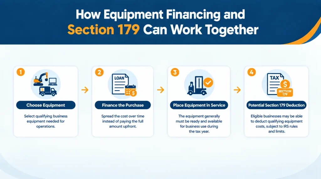 How equipment financing and Section 179 can work together for business equipment